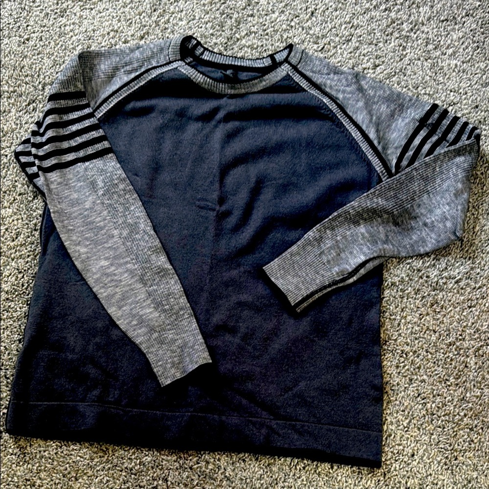 Stylish Black and Gray Sweater